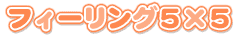 �t�B�[�����O5�~5